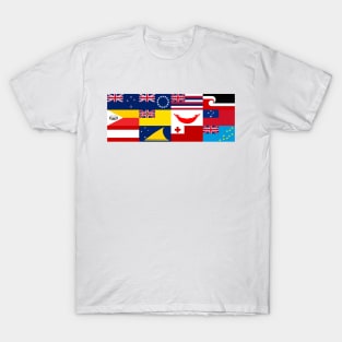 Flags of Polynesia T-Shirt
